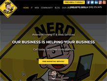 Tablet Screenshot of nerdcrossing.com